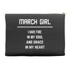 March Girl Accessory Pouches