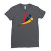 red blu yellow Ladies Fitted T-Shirt