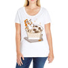 the dude abides Ladies Curvy T-Shirt