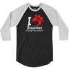 I Love Bulldogs Its People Who Annoy Me 3/4 Sleeve Shirt