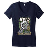 nuts about bikes Women's V-Neck T-Shirt