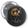 skull anchor Pin-back button
