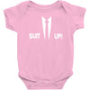 inspired by how i met your mother, barney suit up funny Baby Bodysuit