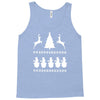christmas scene reindeer funny Tank Top
