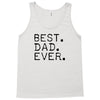 best dad ever t shirt gift for father Tank Top