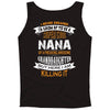 Super Cool Nana Of A Freaking Awesome Granddaughter Tank Top