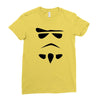 bad face Ladies Fitted T-Shirt