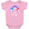 bohemian holograms Baby Bodysuit