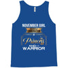 november  girl is a perfect combination of princess and warrior Tank Top