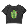 skeletal halloween Crop Top