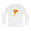 will plie for pizza Long Sleeve Shirts