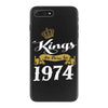 kings are born in 1974 iPhone 7 Plus Case