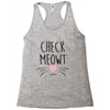 CHECK MEOWT CAT Racerback Tank