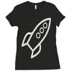 rocket Ladies Fitted T-Shirt