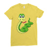 snake anime Ladies Fitted T-Shirt