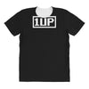 1 up funny video game All Over Women's T-shirt