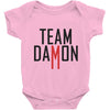 team damon salvatore Baby Onesie