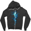 my neighbor's forest Zipper Hoodie