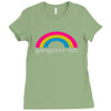 gangster ish Ladies Fitted T-Shirt