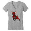 chihuahuapool Women's V-Neck T-Shirt