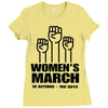 Women's March Ladies Fitted T-Shirt