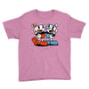 Cuphead and Mugman Youth Tee