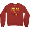 pizza lover 2 Crewneck Sweatshirt