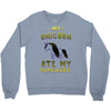 my unicorn ate my homework Crewneck Sweatshirt