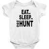 eat sleep hog hunt Baby Bodysuit