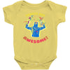 snakes are awesome Baby Onesie