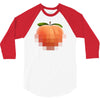 peach t 3/4 Sleeve Shirt