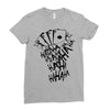 joker hahaha Ladies Fitted T-Shirt
