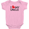 I Love My Uncle Baby Bodysuit