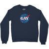 Nasa Parody Gay Crewneck Sweatshirt