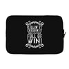 killing it crushing it and full of win Laptop sleeve