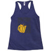 don't drink and drive you might spill your beer Racerback Tank
