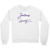 don't be jealous just because i look this good at seventy black Crewneck Sweatshirt