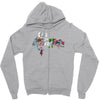 and that how i saved the world Zipper Hoodie