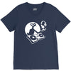 dj et hacke musik V-Neck Tee