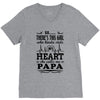 So... There's This Girl Who Kinda Stole My Heart Papa V-Neck Tee