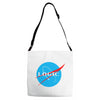 logic nasa Adjustable Strap Totes