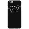 janus molecule funny retro tv utopia fashion science series iPhone 6/6s Case