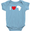 i love africa Baby Bodysuit