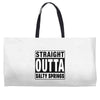 straight outta salty springs Weekender Totes