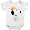 Crown Snoopy Baby Bodysuit