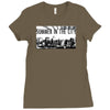 summer in the city Ladies Fitted T-Shirt