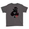 poker hat ace of spades Youth Tee