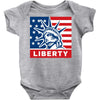 liberty statue Baby Bodysuit