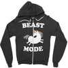 beast mode Zipper Hoodie