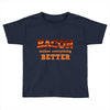 bacon makes everything better Toddler T-shirt